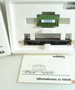 Märklin H0 48668 Schwerlastwagen mit Ladung der DB in OVP PR4391