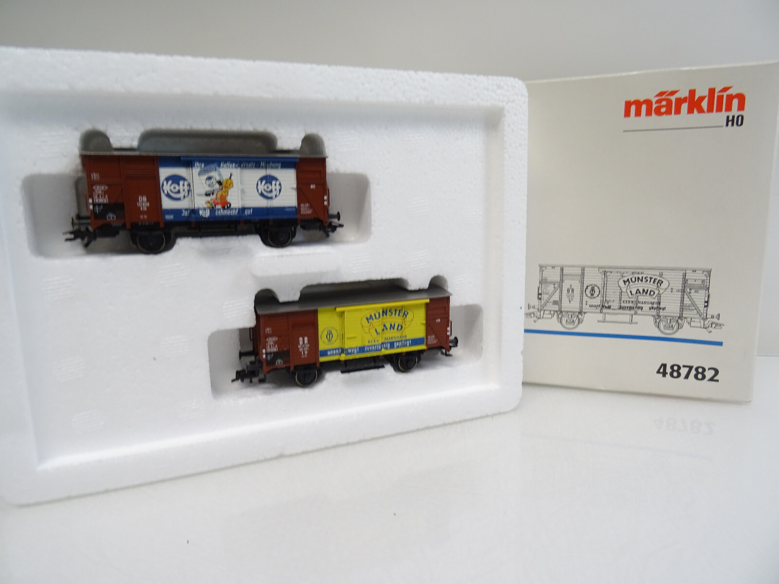 Märklin H0 48782 Wagen-Set 2tlg. Wirtschaftswunder in OVP LE899
