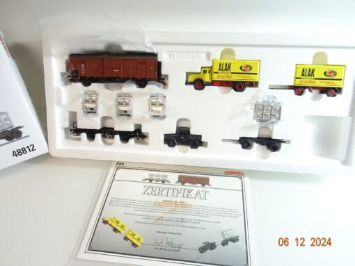 Märklin H0 48812 Gütertransport der Spangenberg-Werke der DR in OVP PR4573