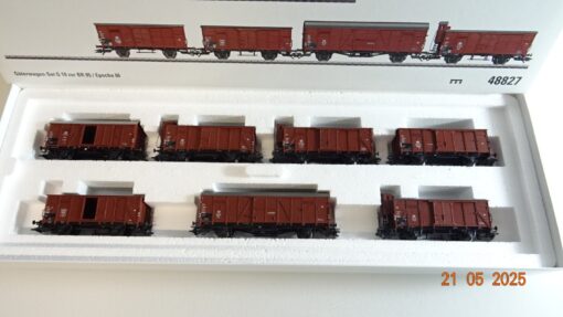 Märklin H0 48827 Güterwagen-Set G 10/Epoche III der DB in OVP PR7896