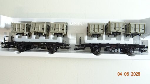 Märklin H0 48943 Behälterwagen Set 2 tlg. der DB in OVP PR8210 – Bild 3