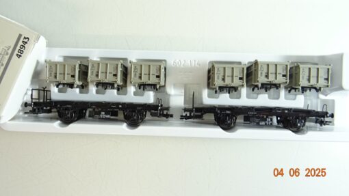 Märklin H0 48943 Behälterwagen Set 2 tlg. der DB in OVP PR8210