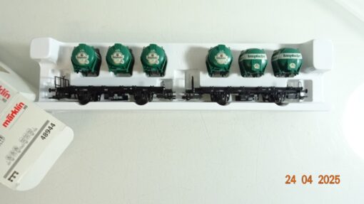 Märklin H0 48944 Behälterwagen-Set Königsbacher 2 tlg.  der DB in OVP PR7244
