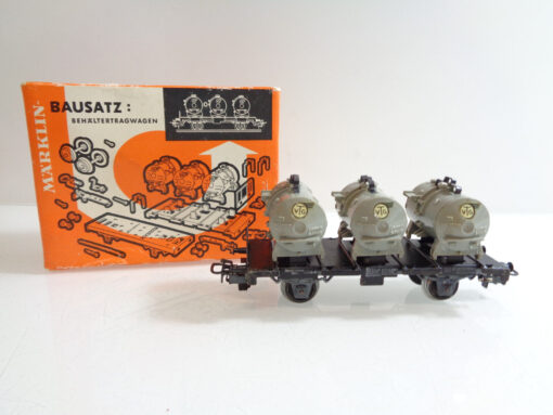 Märklin H0 4920 Silowagen VTG Behältertragwagen in OVP C629