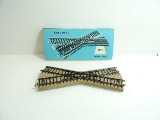 Märklin H0 5114 M-Gleis Kreuzung siehe Foto in OVP CK544