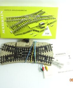 Märklin H0 5128 Doppelte Kreuzungsweiche siehe Foto in OVP CK5779