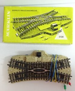 Märklin H0 5128 Doppelte Kreuzungsweiche siehe Foto in OVP CK9049