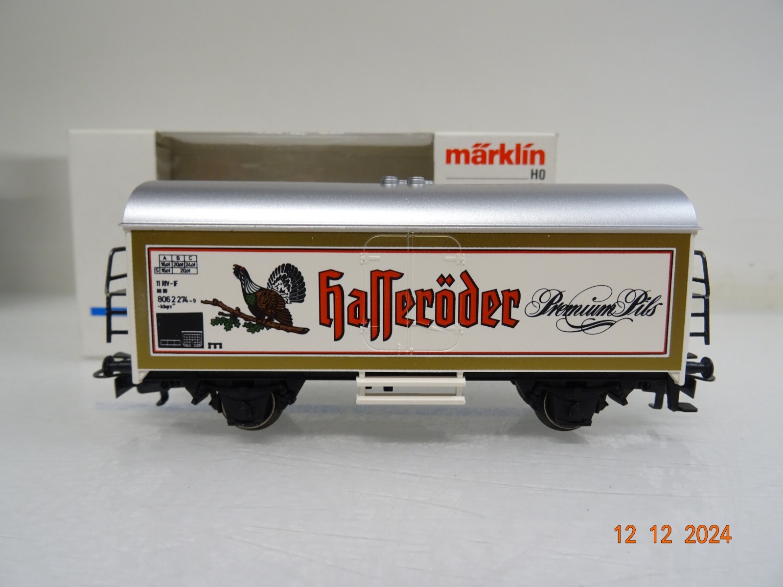 Märklin H0 5326 Kühlwagen Hasseröder der DB in OVP PR4735