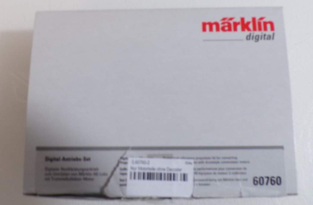 Märklin H0 60760 Digital Antrieb Set siehe Foto in OVP PK2925