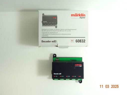 Märklin H0 60832 Digital Decoder m83 siehe Foto in OVP CK6579