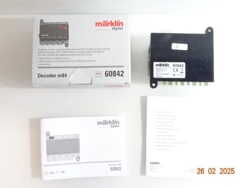 Märklin H0 60842 Digital Decoder m84 siehe Foto in OVP CK6336 – Bild 3