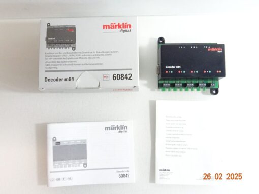 Märklin H0 60842 Digital Decoder m84 siehe Foto in OVP CK6336
