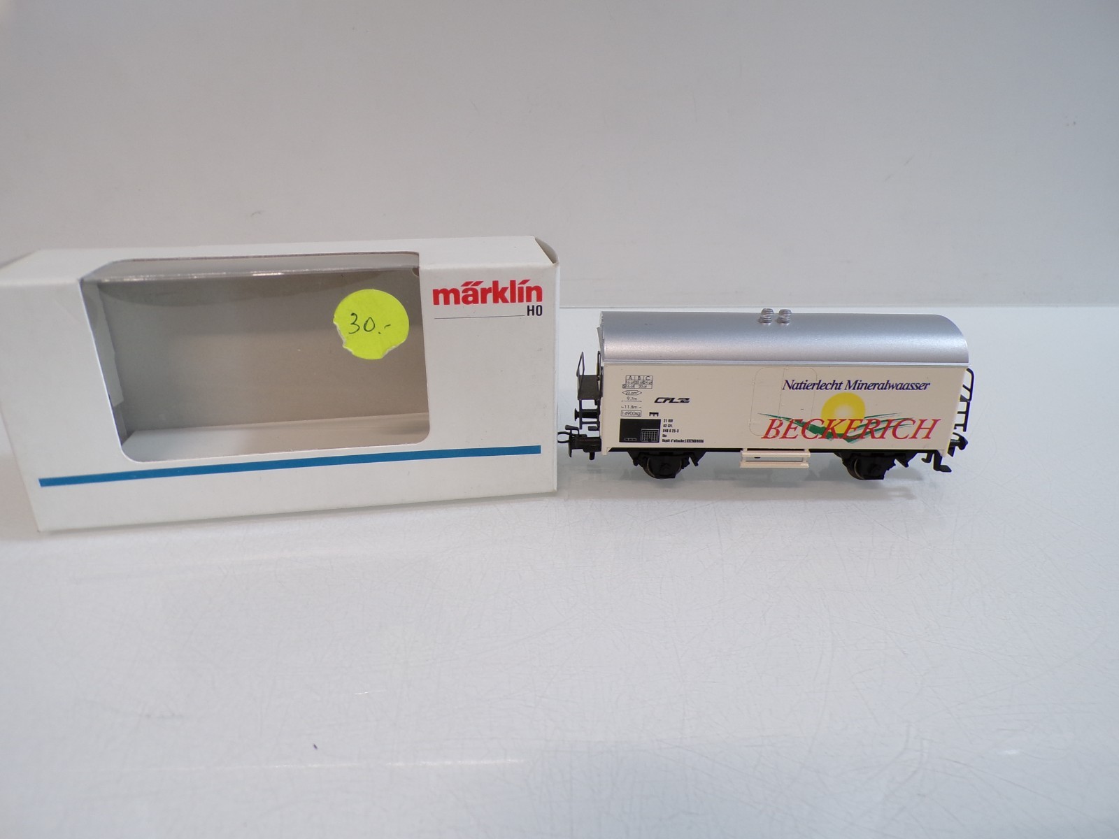Märklin H0 62854 Kühlwagen Natierlecht Mineralwasser der DB in OVP HS148