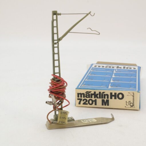 Märklin H0 7201 1 x Anschlussmast für Oberleitung in OVP RG4311