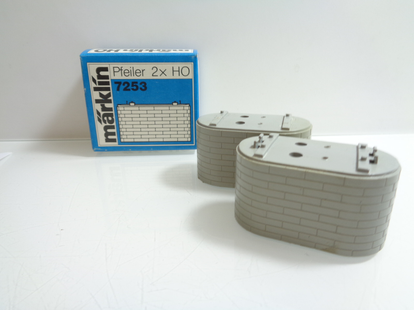 Märklin H0 7253 Pfeiler 2 St. in OVP C1147