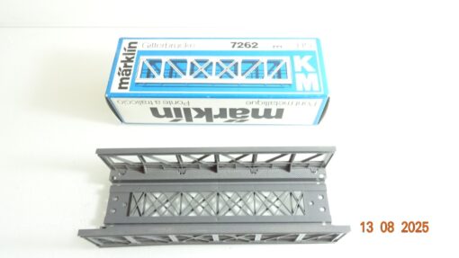 Märklin H0 7262 Gitterbrücke K-M-Gleis siehe Foto in OVP PK522