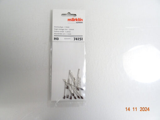 Märklin H0 74151 Einzelausleger 5 Stück in OVP CK4036