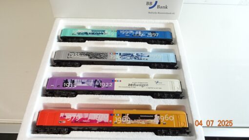 Märklin H0 75 Jahre Zeitgeschichte Zeitwagen 1922-1997 in OVP PR8843