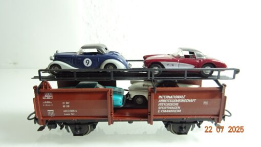 Märklin H0 84613 Autotransportwagen mit 4 PKW RR2581 o.