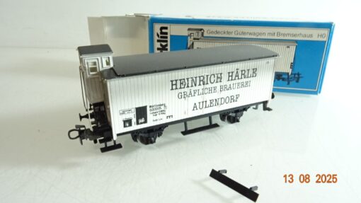 Märklin H0 89007 Bierwagen Heinrich Härle Brauerei, siehe Foto in OVP RR2843