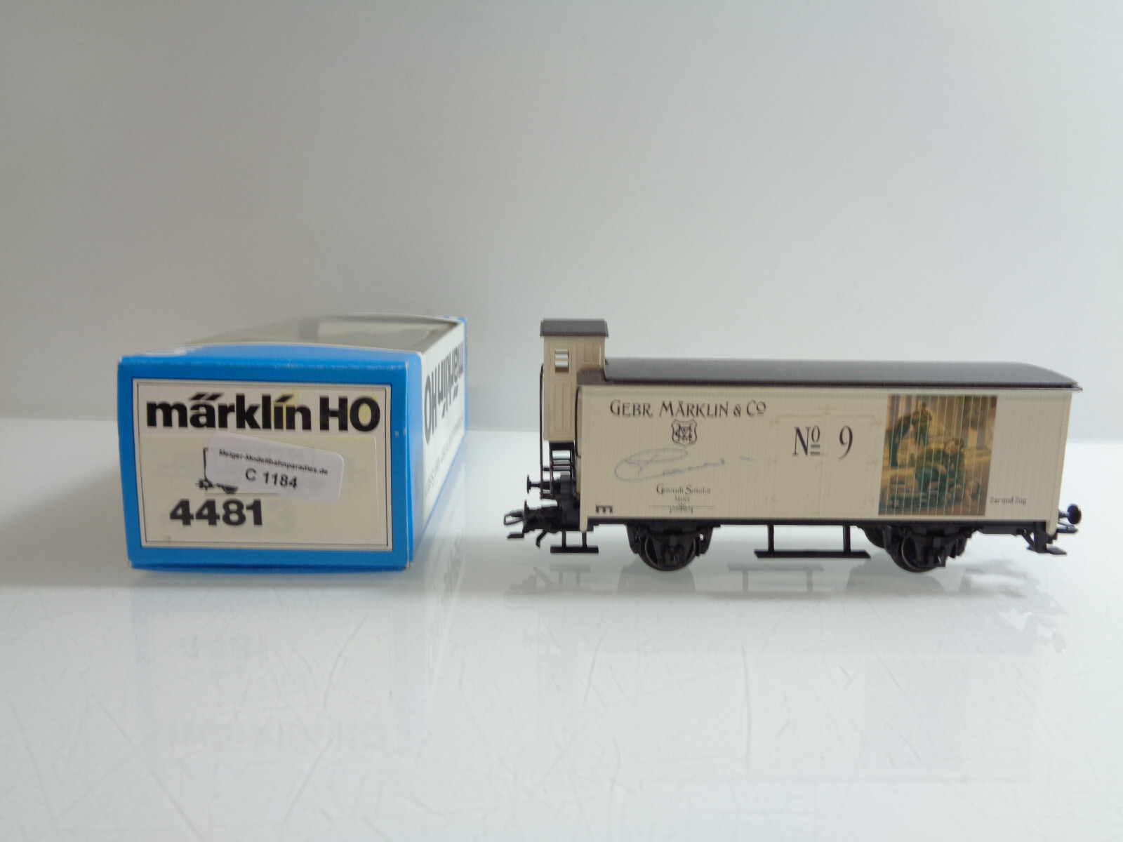 Märklin H0 94022 Güterwagen aus Sonderkunstkalender in OVP C1184