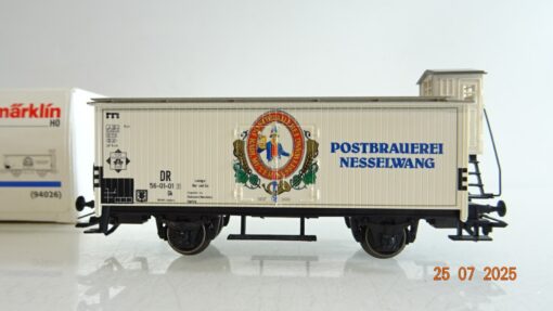 Märklin H0 94026 Kühlwagen Postbrauerei Nesselwang der DR in OVP PR9246 – Bild 3
