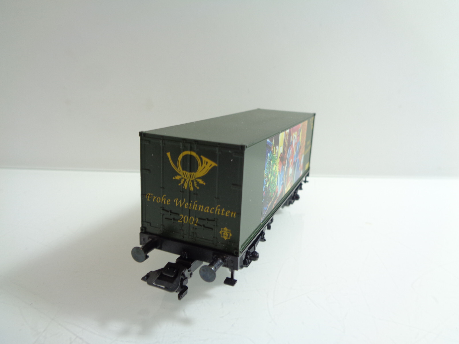 Märklin H0 94103 Containerwagen Frohe Weihnachten 2001 in OVP C615 – Bild 3