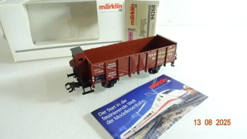 Märklin H0 94268 offener Güterwagen der DR in OVP RR2829
