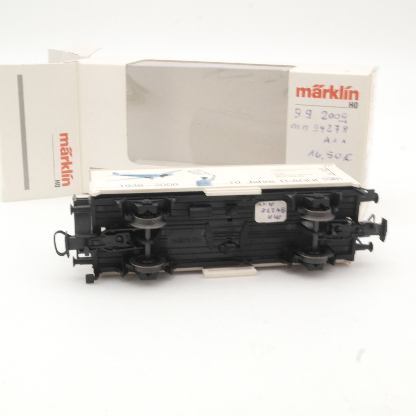 Märklin H0 94278 Güterwagen 70 Jahre D-AQUI JU 52 in OVP QR7839 – Bild 4