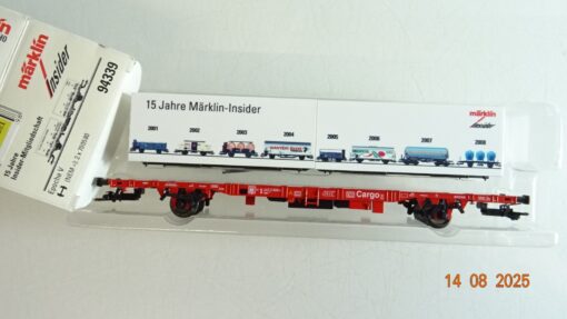Märklin H0 94339 Container Tragwagen mit 2 Container Insider in OVP PR9502