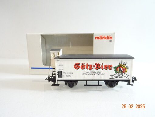 Märklin H0 Bierwagen Götz-Bier Württemberg in EVP PR6273