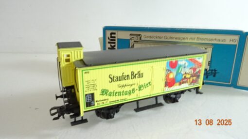 Märklin H0 Bierwagen Staufen Bräu Göppingen in OVP RR2845