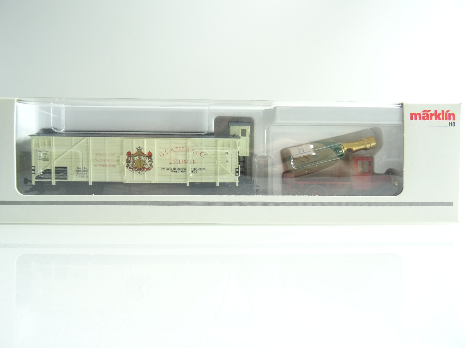 Märklin H0 Güterwagen G.C. Kessler & Co Esslingen Museum 2002 in OVP C203