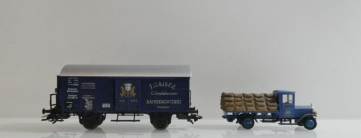 Märklin H0 Güterwagen Museumswagen 1998 Kaffeerösterei Gaiser in OVP C197 – Bild 4