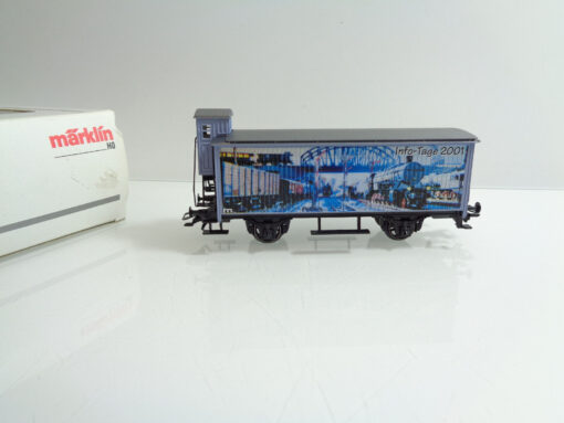 Märklin H0 Güterwagen mit Brhs. Info-Tage 2001 in OVP AR2157