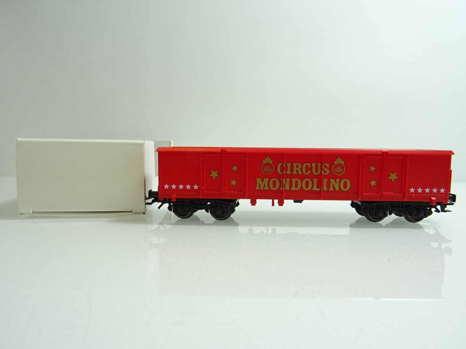Märklin H0 Hochbordwagen Circus Mondolino in OVP PR 1387