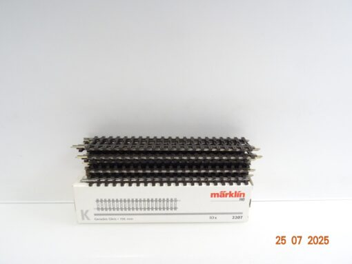 Märklin H0 K-Gleis 2207 gerade 10 Stück in OVP siehe Foto PK22