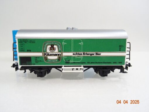 Märklin H0 Kühlwagen Kitzmann echtes Erlanger Bier der DB  in OVP PR6915 – Bild 3