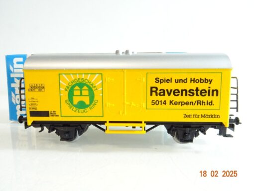 Märklin H0 Kühlwagen Spiel u. Hobby Ravenstein der DB in EVP PR6038 – Bild 3