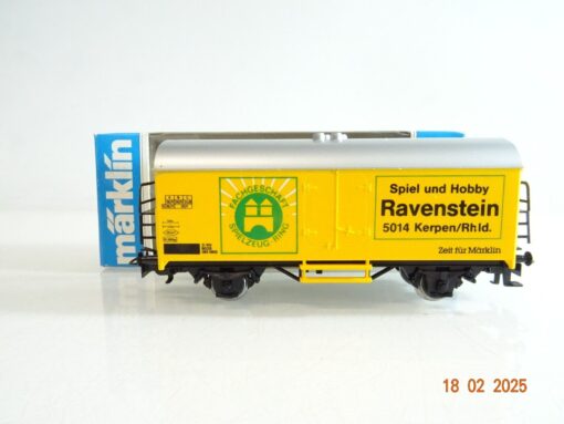 Märklin H0 Kühlwagen Spiel u. Hobby Ravenstein der DB in EVP PR6038