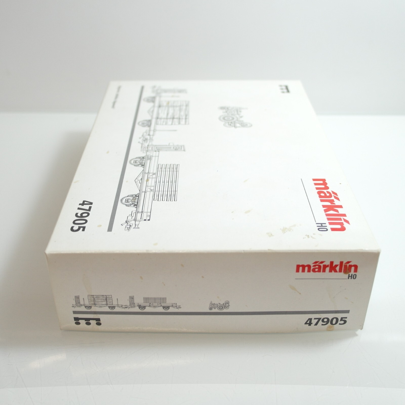 Märklin H0 Leerkarton für 47905 Wagenset Mobiles Sägewerk RG711 – Bild 3