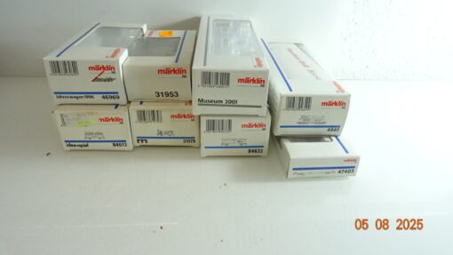 Märklin H0 Leerverpackung 8 Stück siehe Foto PK312