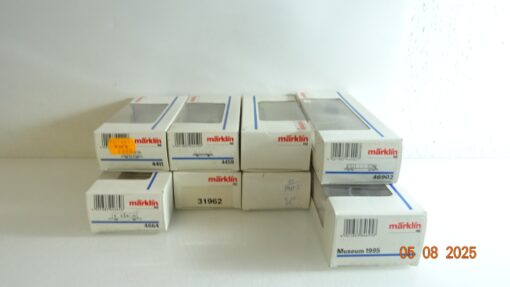 Märklin H0 Leerverpackung 8 Stück siehe Foto PK336