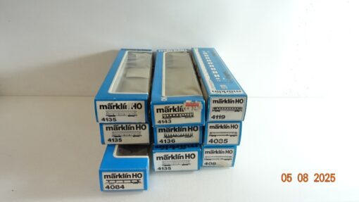 Märklin H0 Leerverpackung 9 Stück siehe Foto PK321
