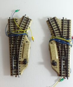 Märklin H0 M-Gleise 5118 5119 Elektro. Weichenpaar siehe Foto CK9069 o.