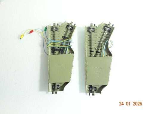 Märklin H0 M-Gleise 5118 Elektro. Weiche 2x siehe Foto CK5550 o. – Bild 3