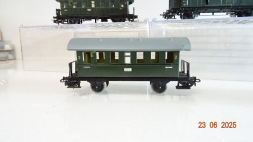 Märklin H0 Personenwagen mit Gepäckwagen Set 5 tlg. der DB siehe Foto PR8658 o. – Bild 5