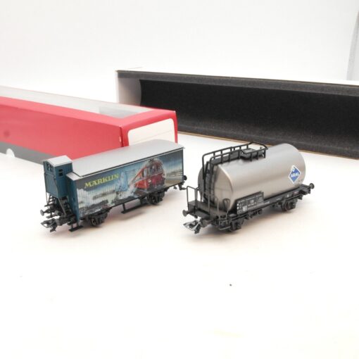 Märklin H0 Set Güterwagen 2-er in Au Box RF9400