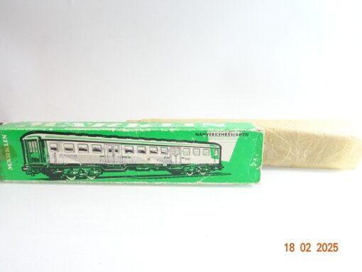 Märklin H0 Silberling 1./2. Kl. Blech der DB mit Licht in OVP PR6070 – Bild 4