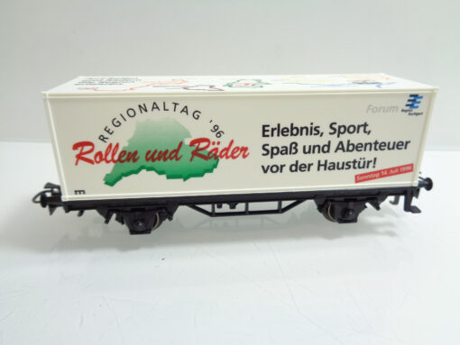 Märklin H0 SoMo Güterwagen Regionaltag '96 Rollen und Räder in OVP AR4967 – Bild 3